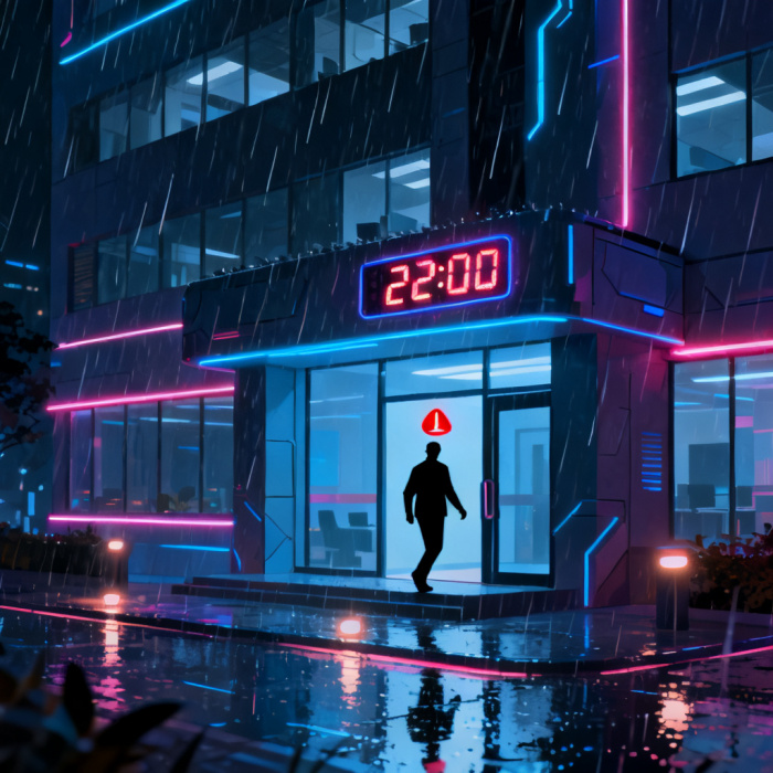 Автоматическое закрытие, или что делает система TimeControl, если сотрудник забыл отметиться об уходе