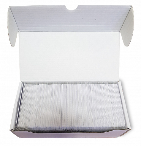 Бесконтактная карта Clamshell Card (тонкая под печать) c номером