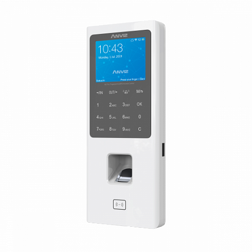 Биометрический терминал учета рабочего времени F2W Pro+RFID