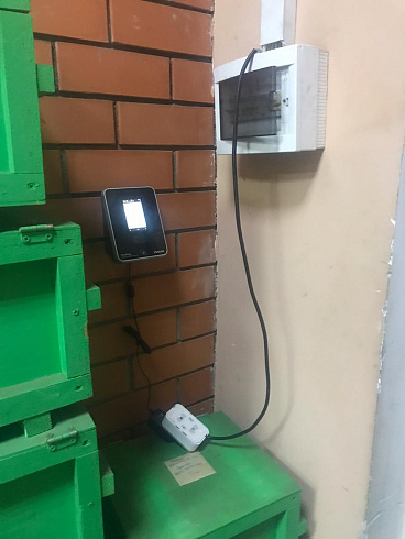 Сетевой терминал распознавания геометрии лица  Face7+RFID